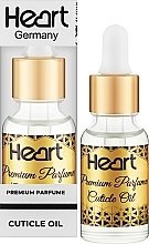 Парфюмированное масло для кутикулы - Heart Germany Woman Code Premium Parfume Cuticle Oil — фото N4
