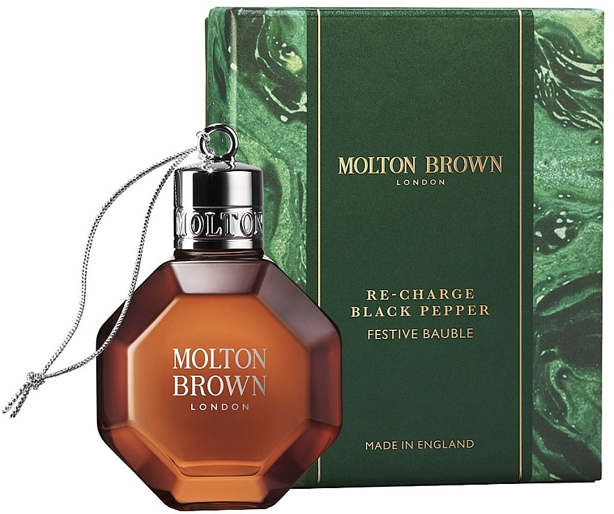 Molton Brown Re-Charge Black Pepper Festive Bauble - Гель для душу — фото N1