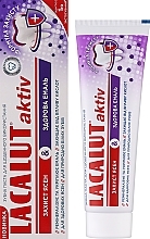 Зубна паста "Захист ясен та здоров'я зубної емалі" -  Lacalut Aktiv Gum Protection & Healthy Tooth Enamel Toothpaste — фото N2