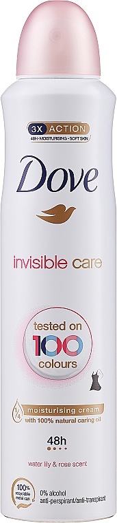 Дезодорант-антиперспірант - Dove Invisible Care Floral Touch Antiperspirant — фото N1