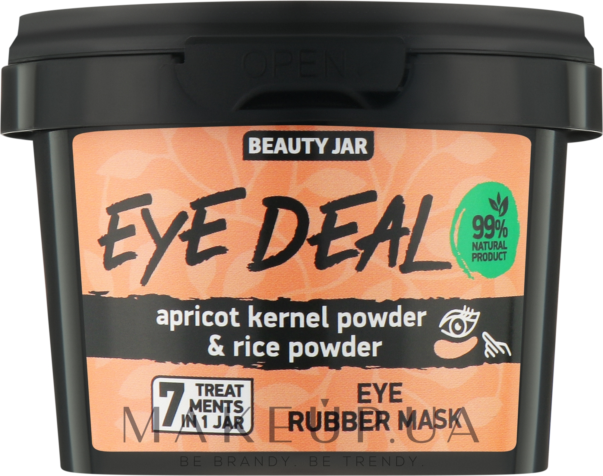 Альгинатная маска для кожи вокруг глаз - Beauty Jar Eye Deal Eye Rubber Mask  — фото 15g