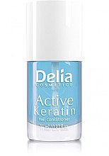 Парфумерія, косметика Активний кератин - Delia Cosmetics Active Keratin Nail Conditioner