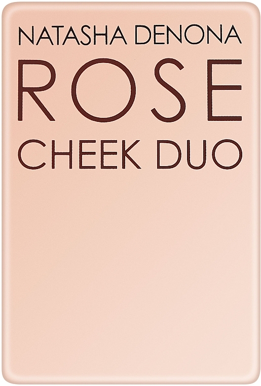 Кремові рум'яна та хайлайтер - Natasha Denona Rose Cheek Duo Cream Blush & Highlighter — фото N2