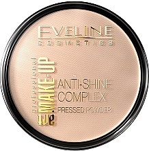 УЦЕНКА Компактная пудра - Eveline Cosmetics Anti-Shine Complex * — фото N1