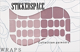 Духи, Парфюмерия, косметика Дизайнерские наклейки для ногтей "Elderberry Pedi" - StickersSpace 