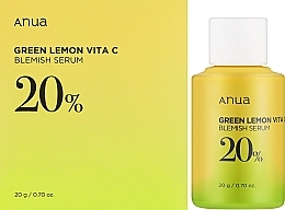 Осветляющая сыворотка для лица - Anua Green Lemon Vita C Blemish Serum — фото N3