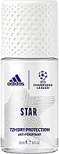 Духи, Парфюмерия, косметика Adidas UEFA Champions League Star - Роликовый антиперспирант