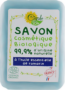 Мило з гліцерином і олією розмарину - La Cigale Bio Soap — фото N1