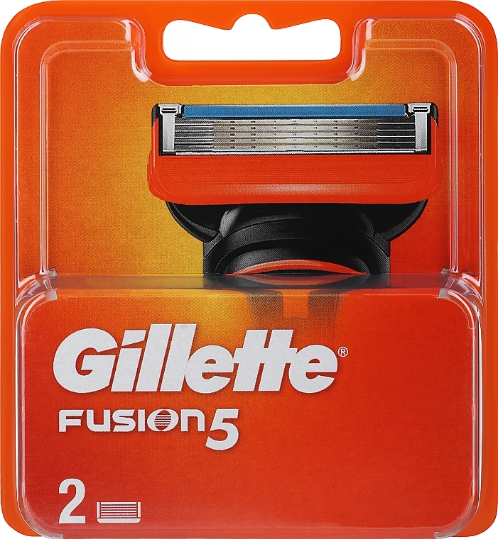 Сменные кассеты для бритья, 2 шт. - Gillette Fusion — фото N9