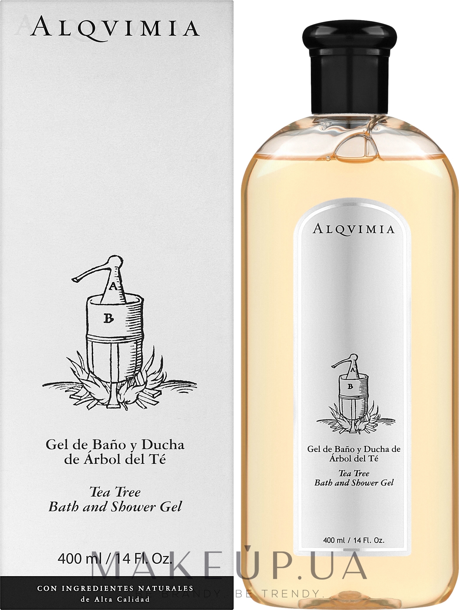 Гель для ванны и душа "Чайное дерево" - Alqvimia Tea Tree Bath And Shower Gel — фото 400ml