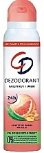 Парфумерія, косметика Дезодорант-спрей "Грейпфрут та імбир" - CD 24H Deo