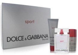 Духи, Парфюмерия, косметика Dolce & Gabbana The One Sport For Men - Набор (edt 100ml + sh/gel 50ml + geo stik 75)