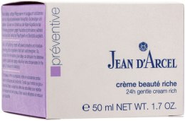 Духи, Парфюмерия, косметика Крем питательный - Jean d'Arcel Preventive 24h Gentle Cream Rich