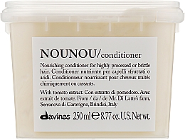 Поживний кондиціонер для ущільнення ламкого та пошкодженого волосся - Davines Nourishing Nounou Conditioner  — фото N3