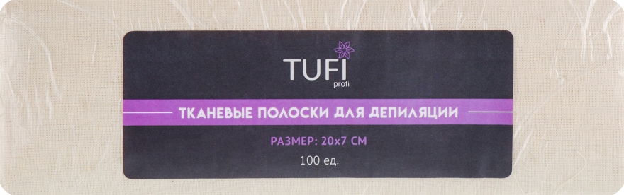 Тканевые полоски для депиляции - Tufi Profi