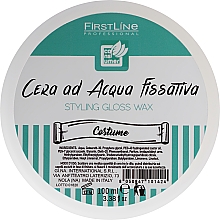 Духи, Парфюмерия, косметика Воск для волос, фиксирующий - Firstline Professional Water-based Styling Wax Cera ad Acqua Fissativa