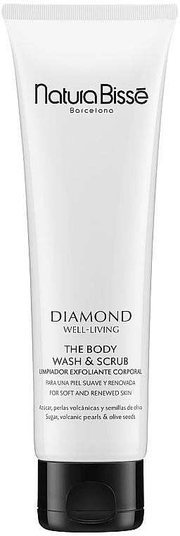 Гель-скраб для мытья тела - Natura Bisse Diamond Well Living The Body Wash & Scrub — фото N1