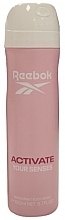 Духи, Парфюмерия, косметика Дезодорант-спрей для женщин - Reebok Activate Your Senses Women Deodorant Body Spray