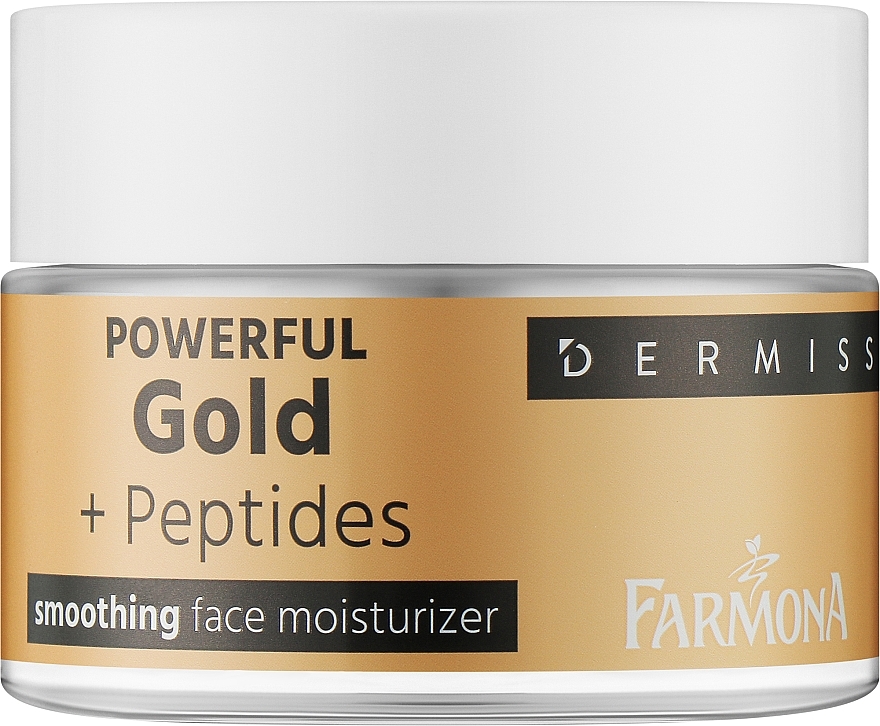 УЦЕНКА Разглаживающий крем с золотом и пептидами - Farmona Dermiss Powerful Gold + Peptides * — фото N1