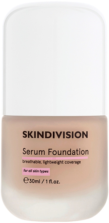 Сироватка-тональна основа - SkinDivision Serum Foundation — фото N1
