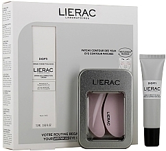 Парфумерія, косметика Набір - Lierac Diopti (eye/cr/15ml + eye/patch/2pcs)