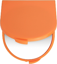 Косметичне кишенькове дзеркальце, помаранчеве - Titania  — фото N1