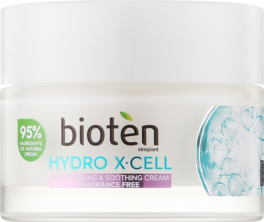 Крем для обличчя - Bioten Hydro X-Cell Moisturising & Soothing Cream — фото N1