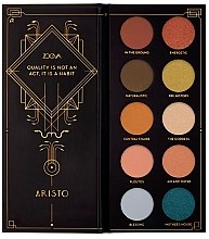 Духи, Парфюмерия, косметика Палетка теней для век - Zoeva Aristo Eyeshadow Palette