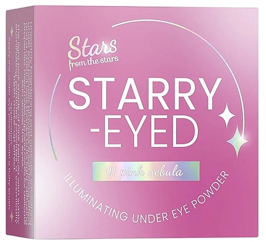 Пудра для кожи вокруг глаз - Stars From The Stars Starry-Eyed Illuminating Under Eye Powder — фото N2