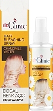 Освітлювальний спрей для волосся з екстрактом ромашки - Dr. Clinic Hair Bleaching Spray — фото N2