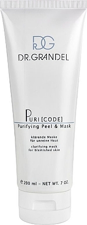Очищувальна пілінг-маска для обличчя - Dr. Grandel PuriCode Purifying Peel & Mask — фото N2
