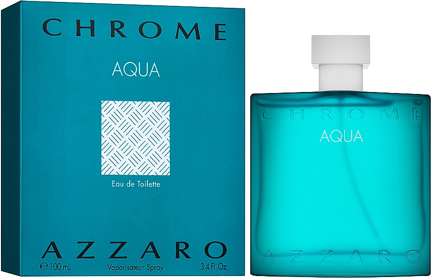 Azzaro Chrome Aqua - Туалетная вода  — фото N2