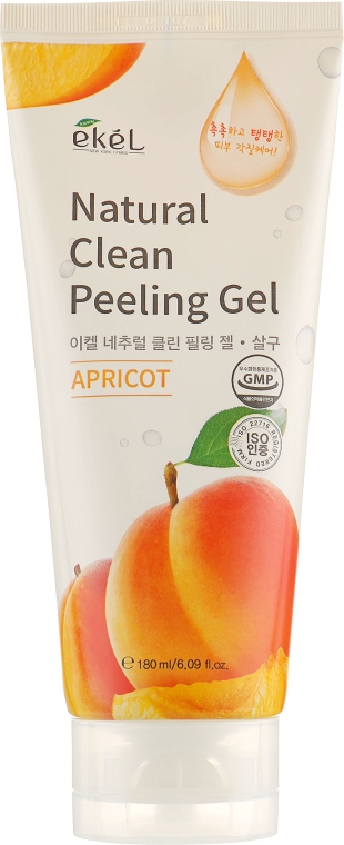 Пілінг-гель для обличчя "Абрикос" - Ekel Apricot Natural Clean Peeling Gel — фото N5