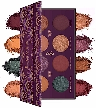 Палетка тіней для повік - Luvia Cosmetics Mystic Lagoon Eyeshadow Palette — фото N2