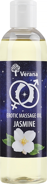 Олія для еротичного масажу "Жасмин" - Verana Erotic Massage Oil Jasmine — фото N3