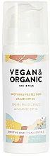 Парфумерія, косметика Заспокійливий крем для обличчя - Vegan & Organic Soothing Protection Cream Spf10