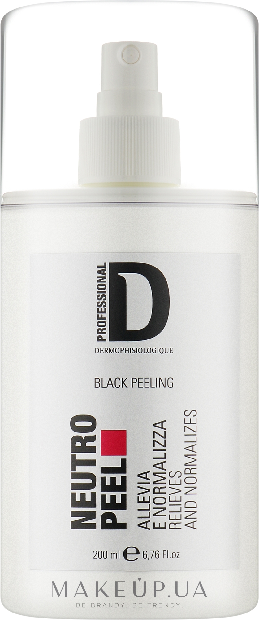 Нейтралізатор пілінгу - Dermophisiologique Black Peeling Neutro Peel — фото 200ml