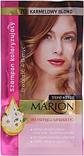 Оттеночный шампунь для волос без аммиака и перекиси водорода - Marion — фото N1