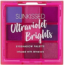 Парфумерія, косметика Палетка тіней для повік - Sunkissed Ultraviolet Bright Eyeshadow Palette