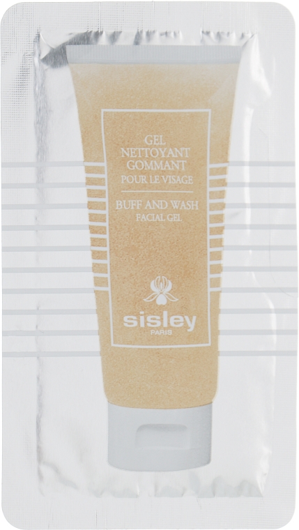 Очищающий отшелушивающий гель - Sisley Gel Nettoyant Gommant Buff and Wash Facial Gel (пробник)