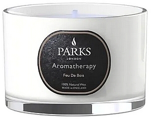 Ароматическая свеча - Parks London Aromatherapy Feu de Bois Candle — фото N1