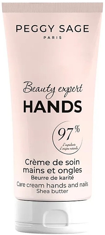 Захисний крем для рук і нігтів з маслом ши - Peggy Sage Beauty Expert Care Cream Hands & Nails Shea Butter — фото N1