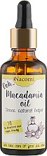 Масло макадамии с пипеткой - Nacomi Macadamia Oil — фото N1