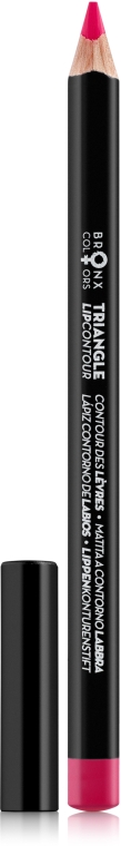 Олівець для губ - Bronx Colors Triangle Lip Contour Pencil — фото N1