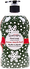 Рождественское мыло для рук "Апельсин-корица" - Naturaphy Hand Soap Orange & Cinnamon — фото N1