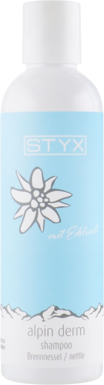 Шампунь для волос "На козьем молоке" с крапивой и гуараной - Styx Naturcosmetic Alpin Derm Brennessel Shampoo — фото N2