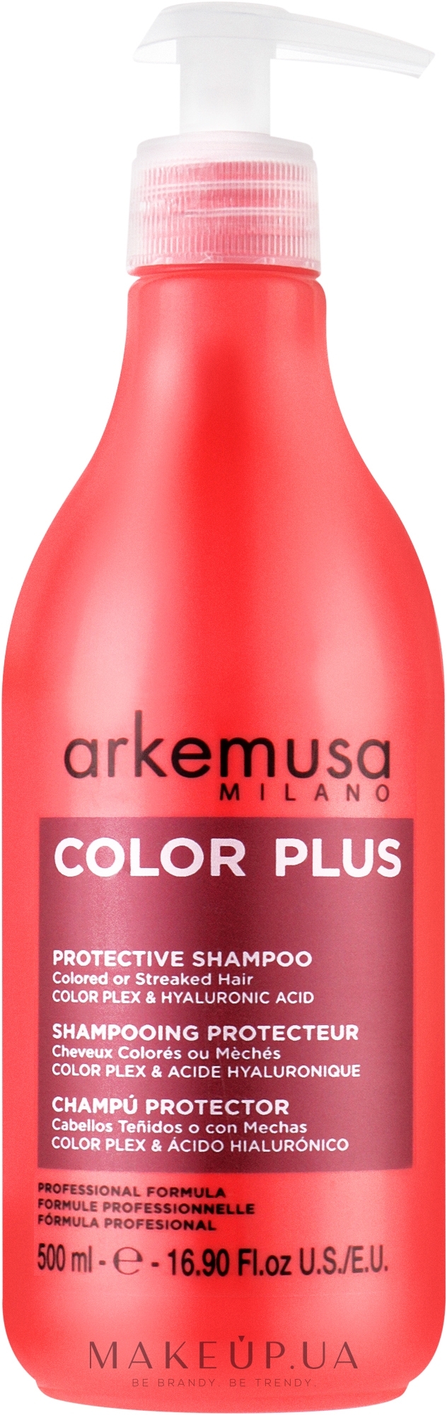  Шампунь "Захист кольору" для фарбованого волосся - Arkemusa Color Plus Shampoo — фото 500ml