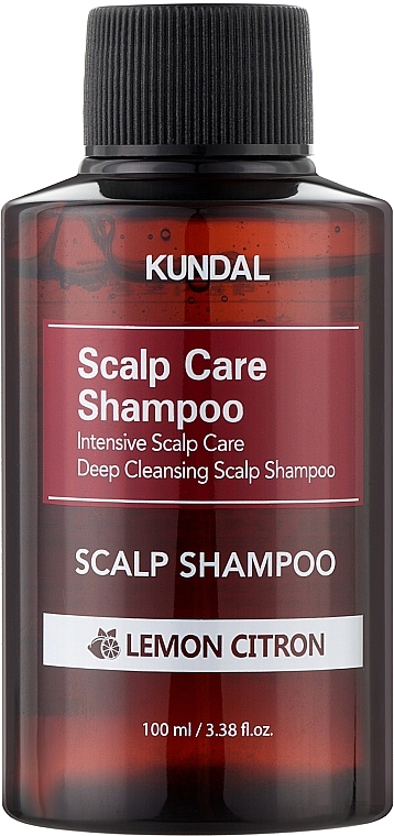 Шампунь для волос - Kundal Scalp Care Lemon Citron Shampoo — фото N1