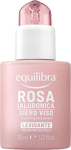 Розгладжувальна сироватка для обличчя - Equilibra Rose Smoothing Face Serum — фото N1