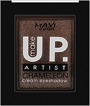Кремовые моно-тени для век "Хамелеон" - Maxi Color Make Up Artist Chameleon Cream Eyeshadow — фото N2